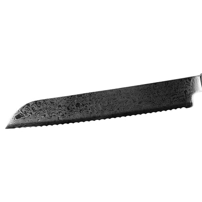 Shinrai Japan - Takumi Kaza Damaskus Brotmesser 20 cm