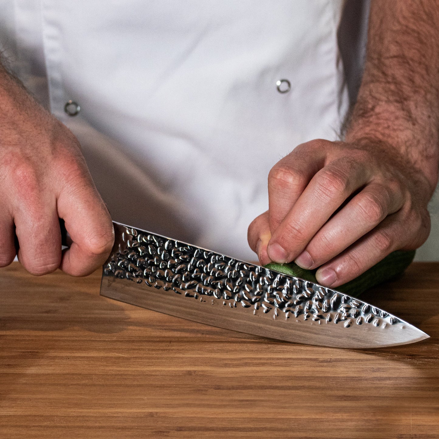 Shinrai Knives - 6-teiliges Messerset aus gehämmertem Edelstahl
