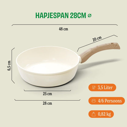 Cook & Pan - Go Ivory Schwenkpfanne 28 cm