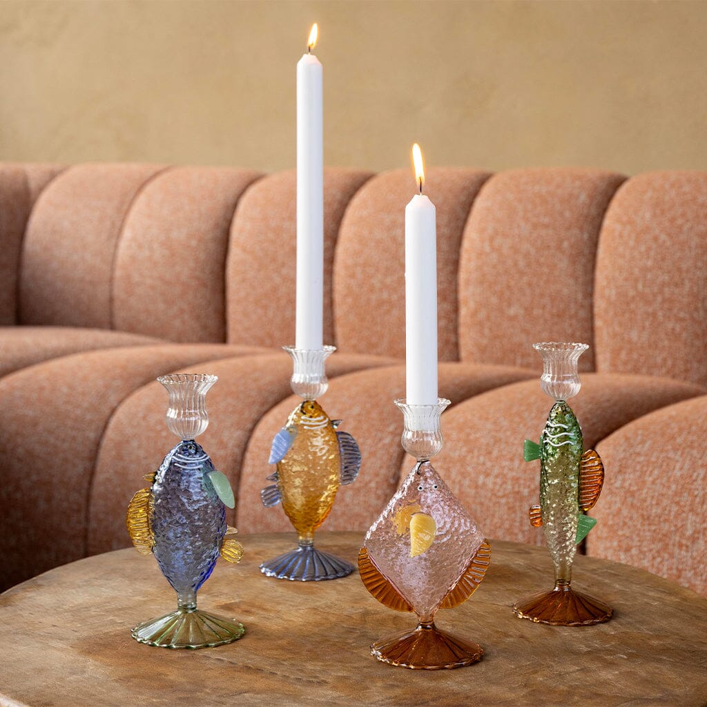 &amp;Klevering - Chandelier - Poisson - Chandelier rose &amp;Klevering