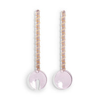 &amp;Klevering - Couverts à Salade Sling - Rose &amp;Klevering