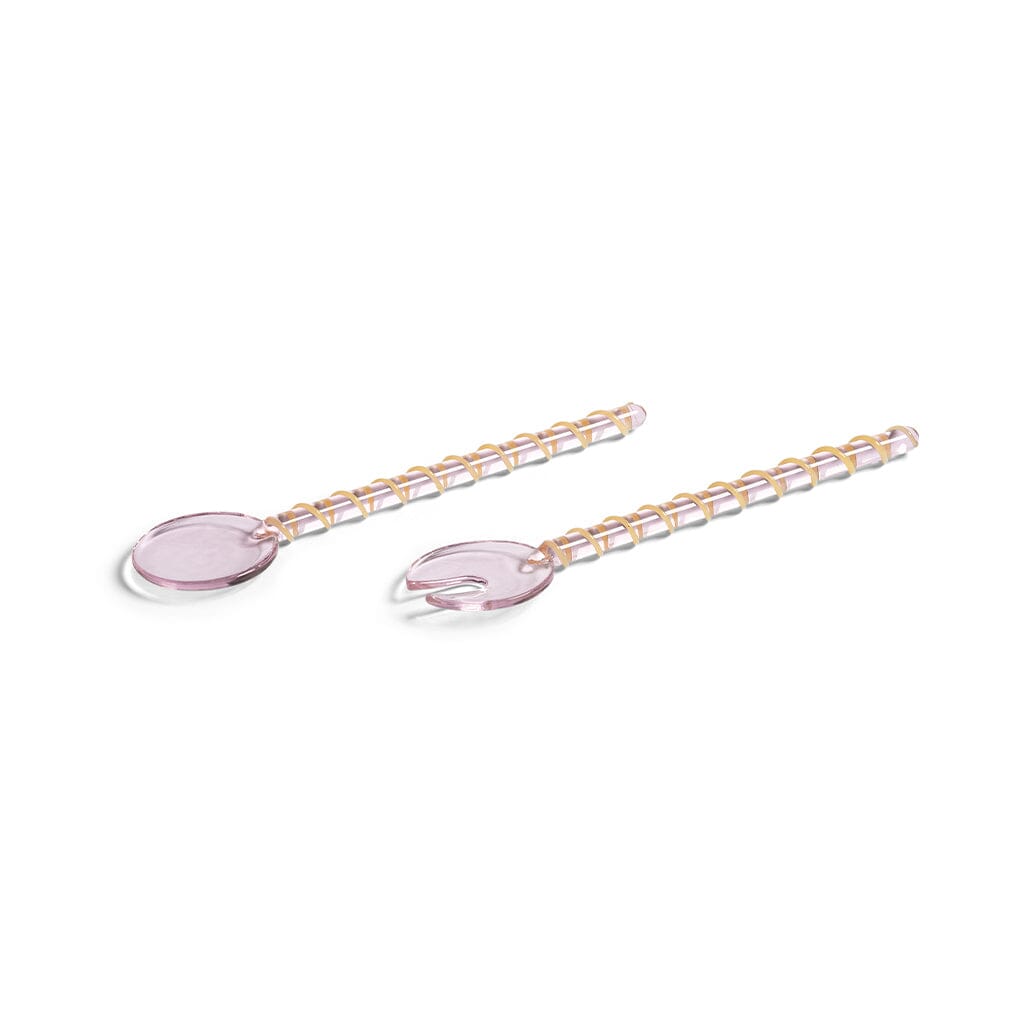 &amp;Klevering - Couverts à Salade Sling - Rose &amp;Klevering