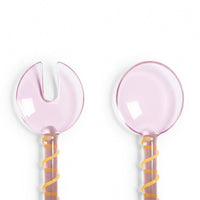 &amp;Klevering - Couverts à Salade Sling - Rose &amp;Klevering
