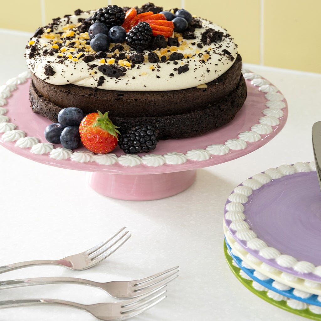 &amp;Klevering - Présentoir à Gâteaux Whip - Rose &amp;Klevering Présentoir à Gâteaux