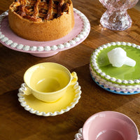 &amp;Klevering - Présentoir à Gâteaux Whip - Rose &amp;Klevering Présentoir à Gâteaux