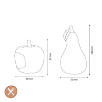&amp;Klevering - Sel et poivre - Haines - Ensemble sel et poivre pomme et poire &amp;Klevering