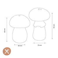&amp;Klevering - Salt &amp; Pepper - Ensemble sel et poivre champignons &amp;Klevering