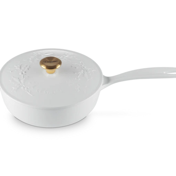 Le Creuset - Holly Collection sauspan ø 21 cm gietijzer Cotton Sauspan Le Creuset 