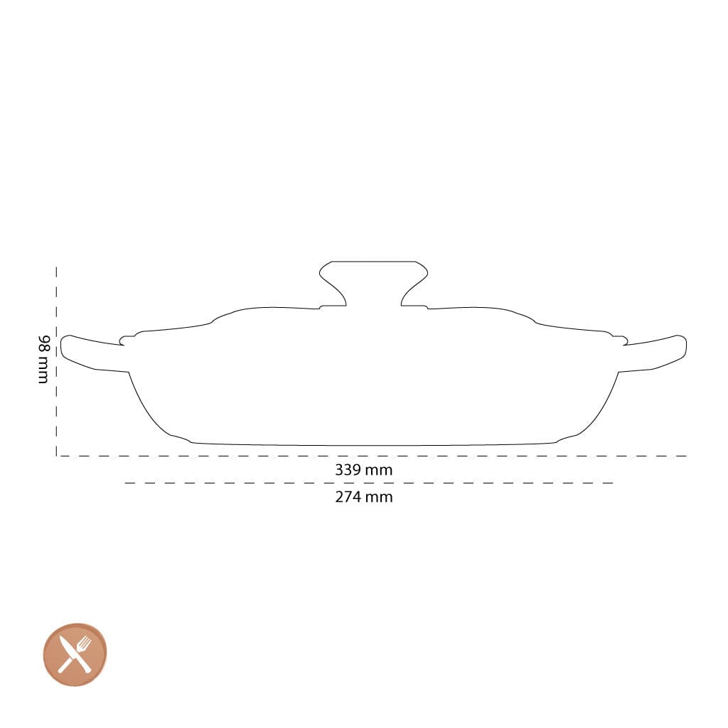 Le Creuset - Signature Campagnard Braadpan Bloesem 26 cm Braadpan Le Creuset 