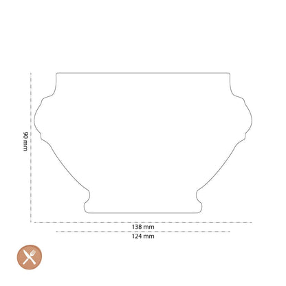 Le Creuset - Soepkommen set van 2 Kersenrood 11cm 0,6l Le Creuset 