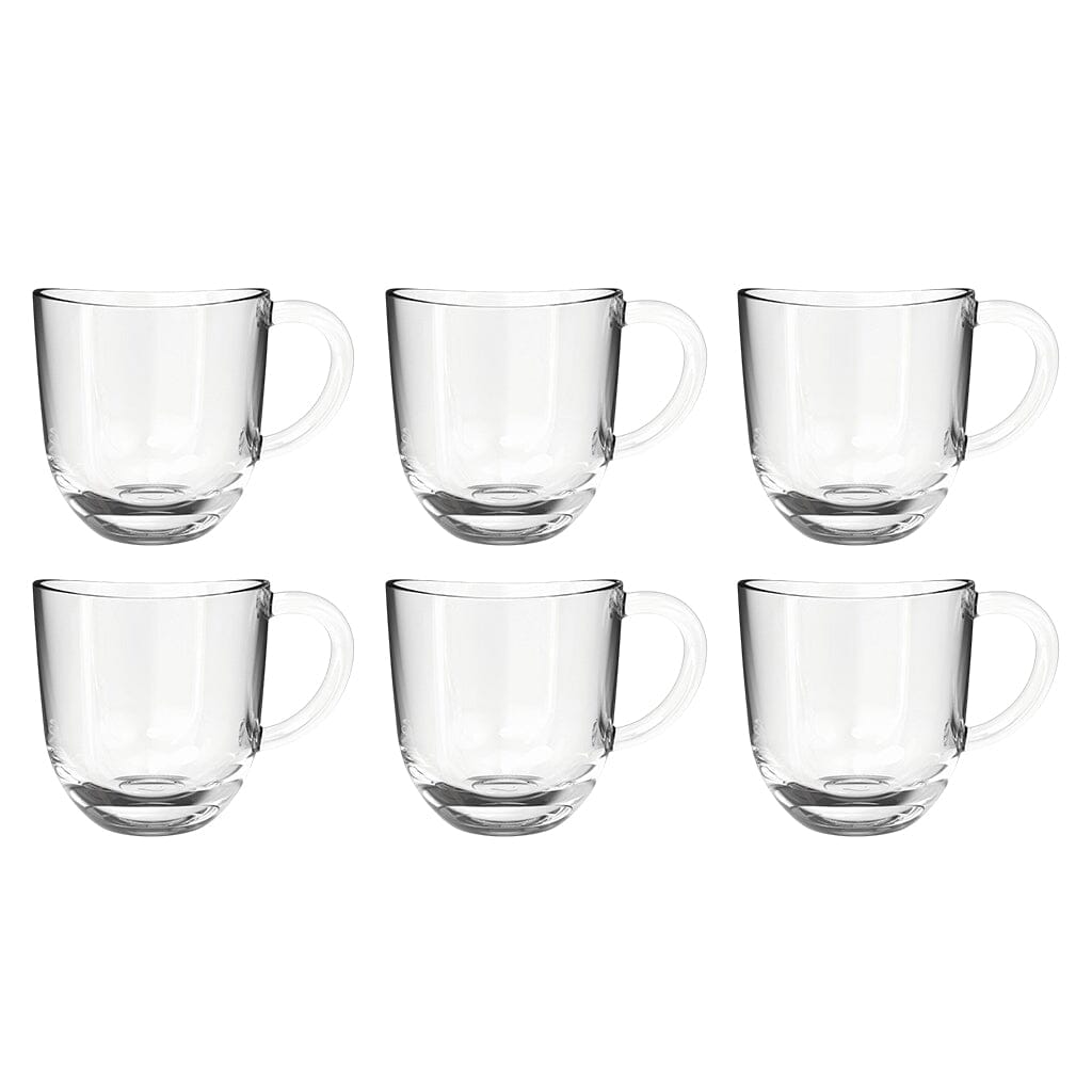 Leonardo - Napoli Koffie/theeglas 280ml - 6 stuks Koffiekopjes Leonardo 