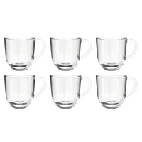 Leonardo - Napoli Koffie/theeglas 280ml - 6 stuks Koffiekopjes Leonardo 