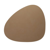 Lind DNA - Placemat Curve L Nupo Klei Bruin Placemat Lind DNA 