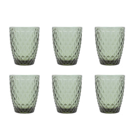 Medard de Noblat - Diamond - Glass 22cl - Smoked (set of 6) Medard de Noblat 