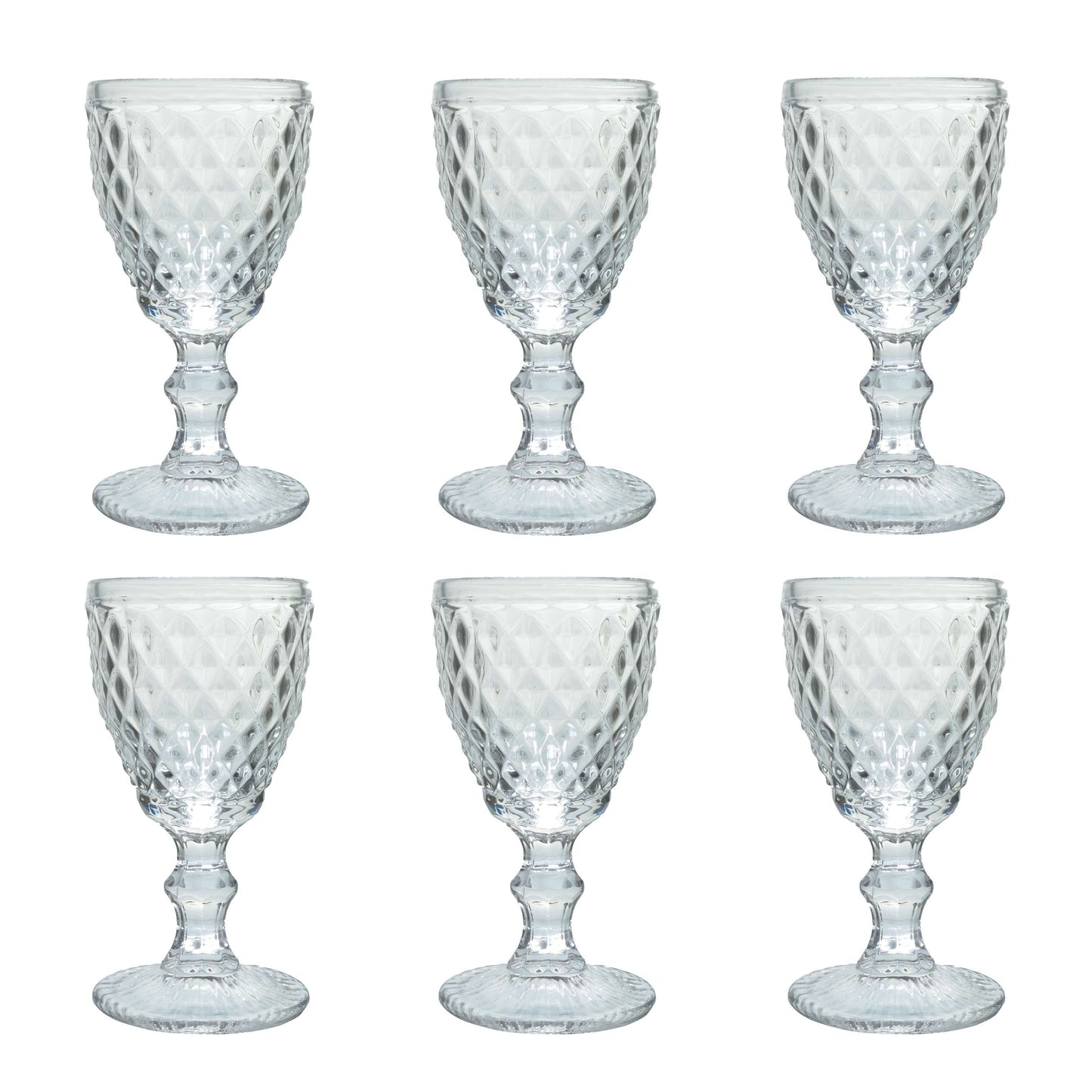 Medard de Noblat - Diamond - Wine Glass 20cl - Clear (set of 6) Medard de Noblat 