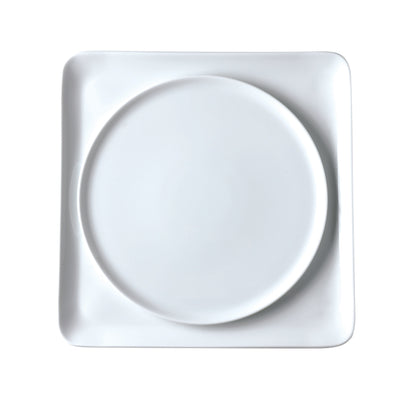 Medard de Noblat - Yaka White Dinnerbord 27 cm (set van 6) Dinerborden Medard de Noblat 