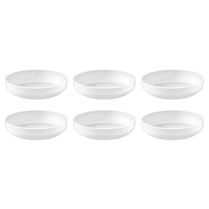 Medard de Noblat - Yaka White Saladebord 20 cm (set van 6) Pastaborden Medard de Noblat 