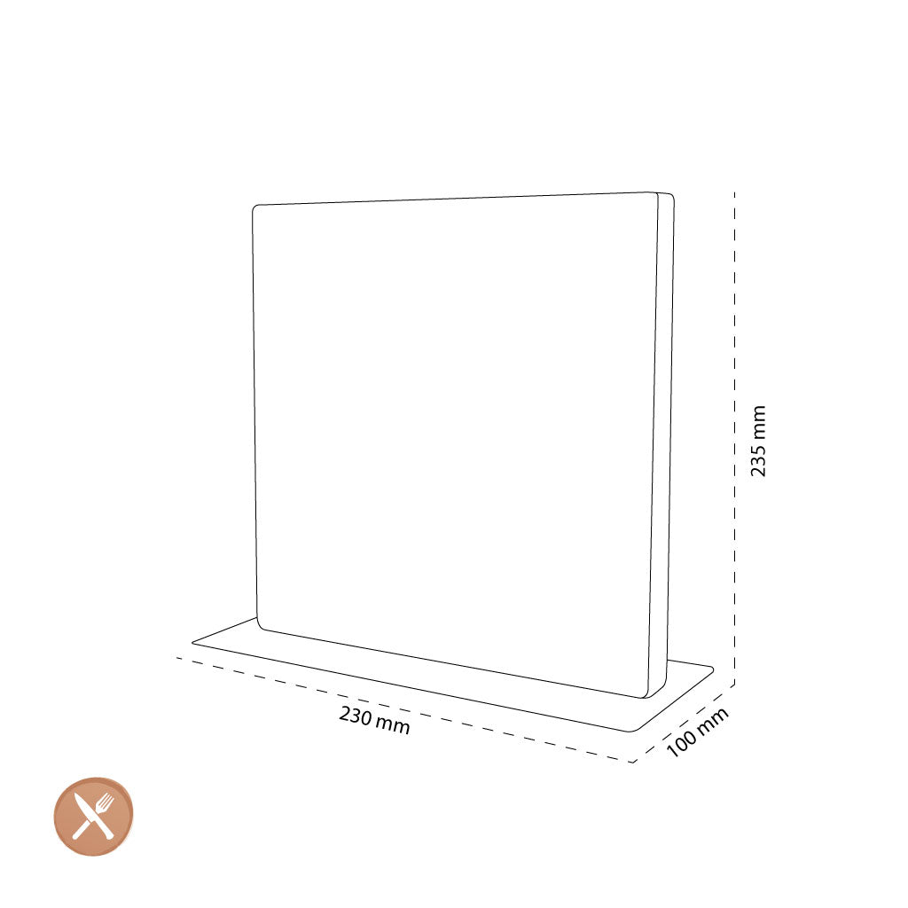 Shinrai Japan – Magnetischer Messerblock Cito doppelseitig – Akazienholz