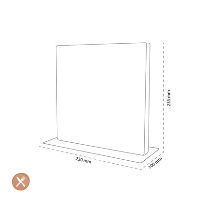 Shinrai Japan – Magnetischer Messerblock Cito doppelseitig – Akazienholz