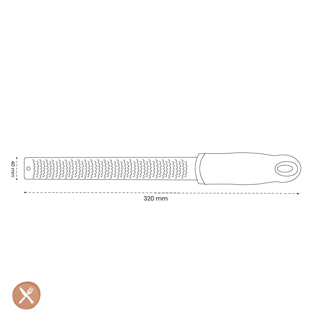 Microplane - Rasp zester Roze Rasp Microplane 