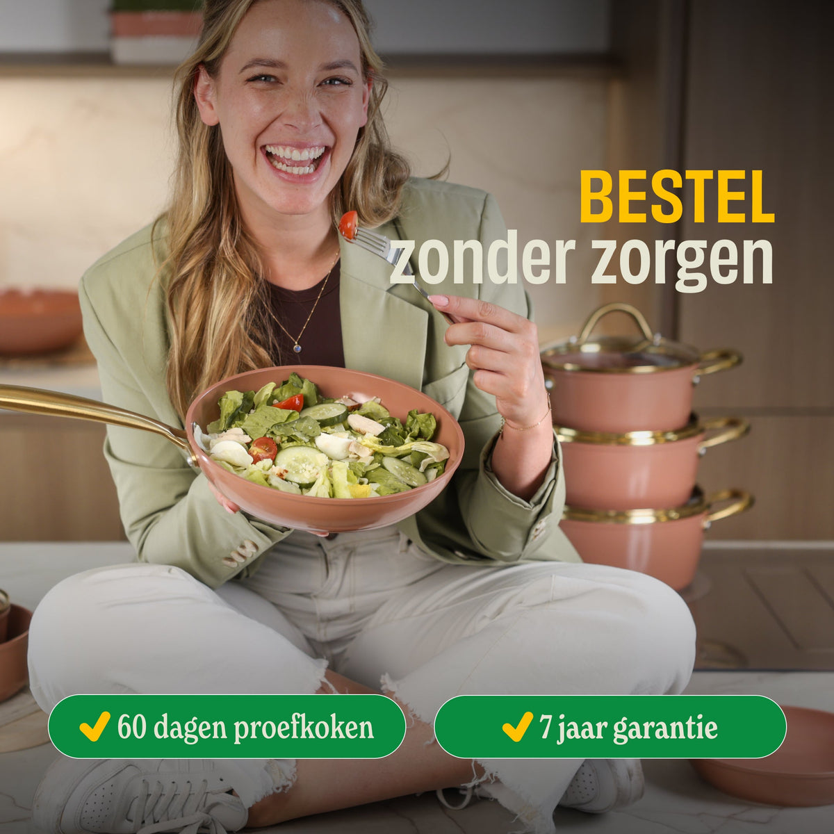 Cook & Pan Sienna Koekenpannenset 3-delig