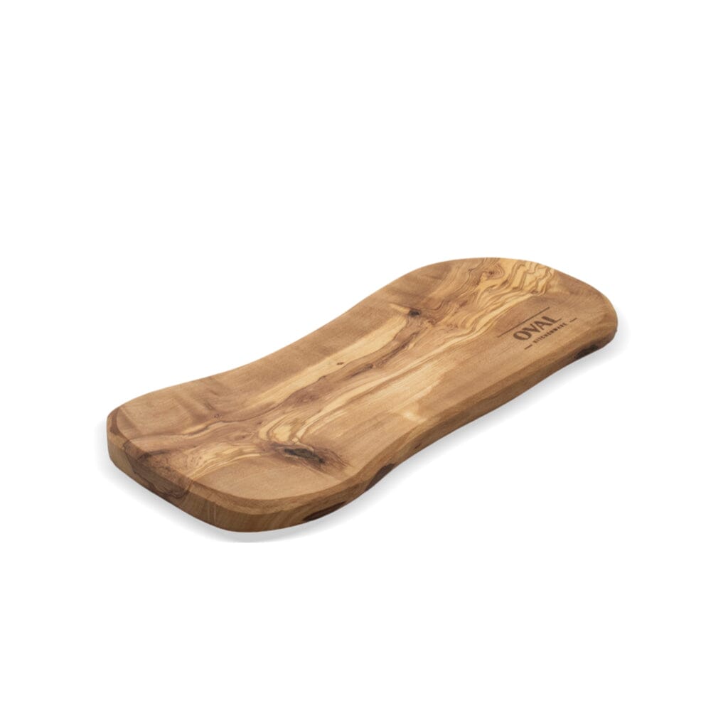 Oval - Olijfhouten Borrelplank 25 X 30 CM Oval Kitchenware 