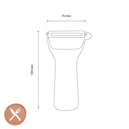 OXO - Dunschiller Y-model Steel OXO 