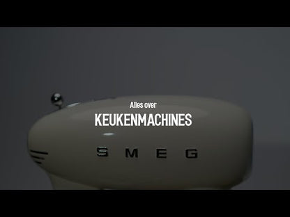 Smeg - Küchenmaschine | Schwarz | 1950er Jahre | Küchenmaschine in Vollfarbe