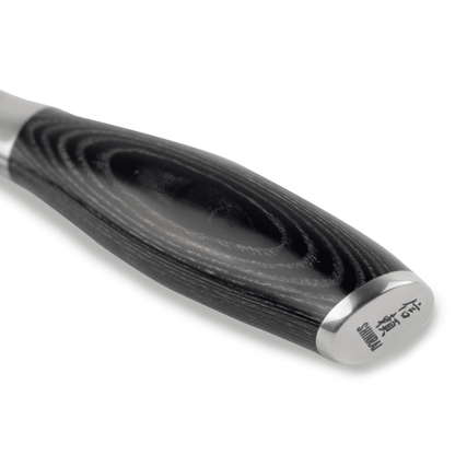 Shinrai Japon - Damassé Pakka Bois Santoku 18 cm