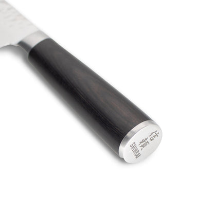 Shinrai Knives - Hammered Damast BR Broodmes 20 cm Broodmes Shinrai Knives 