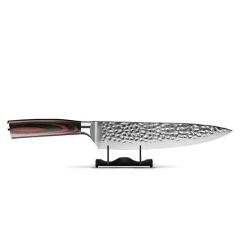 Couteaux Shinrai - Acier inoxydable martelé - Couteau de chef 20 cm