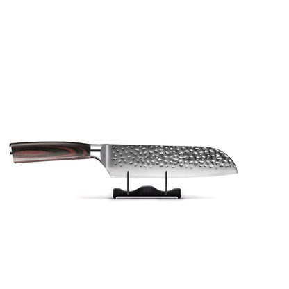 Shinrai Knives - Hammered RVS Mega Bundel - All you need Messenset met blok, snijplank en slijpsteen Shinrai Knives 