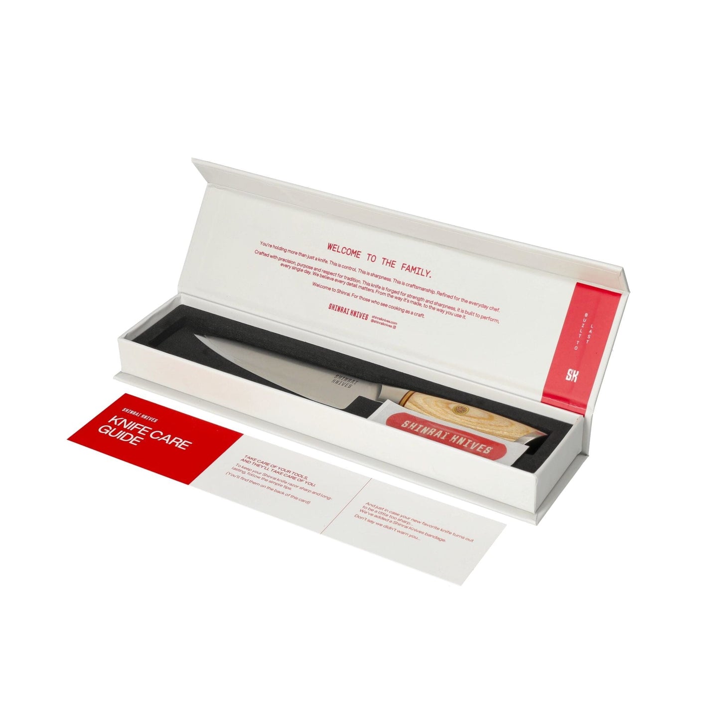 Shinrai Knives - Hikari Damascus Officemes 13 cm Officemes Shinrai Knives 