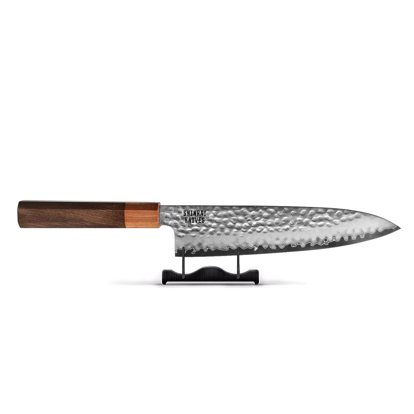 Shinrai Knives - Kigami Exclusive Damascus 5-delige set - Koksmes + Broodmes + Nakiri + Officemes + Schilmes Messenset Shinrai Knives 