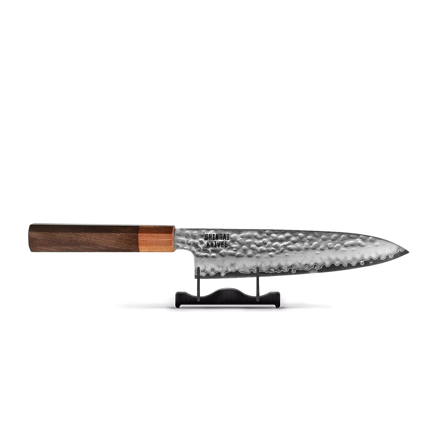 Shinrai Knives - Kigami Exclusive Damascus 5-delige set - Koksmes + Broodmes + Nakiri + Santoku + Schilmes Messenset Shinrai Knives 