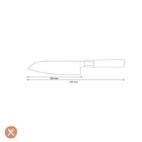 Shinrai Knives - Kurayami Damascus Santokumes 18 cm Santokumes Shinrai Knives 