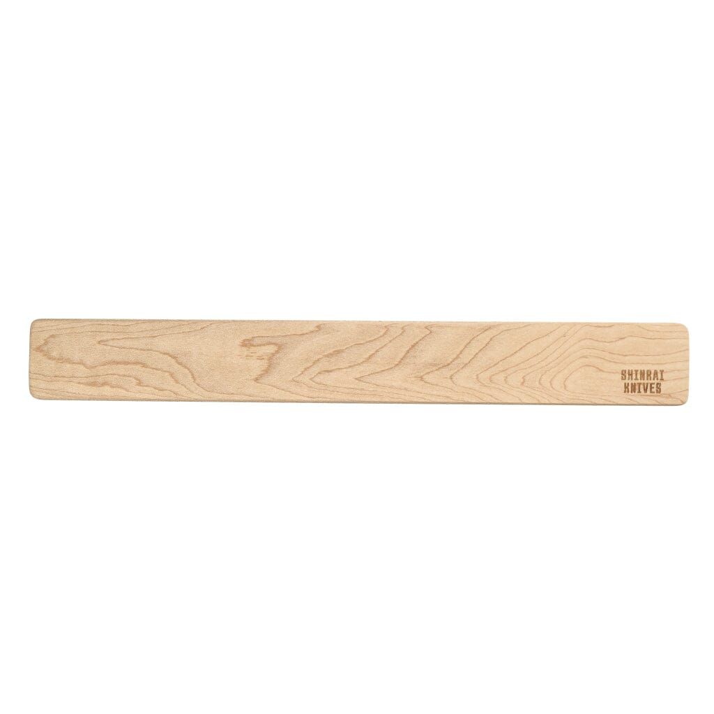 Shinrai Knives - Messenmagneet Muurstrip 40 cm - Esdoornhout Magneetstrip messen Shinrai Knives 