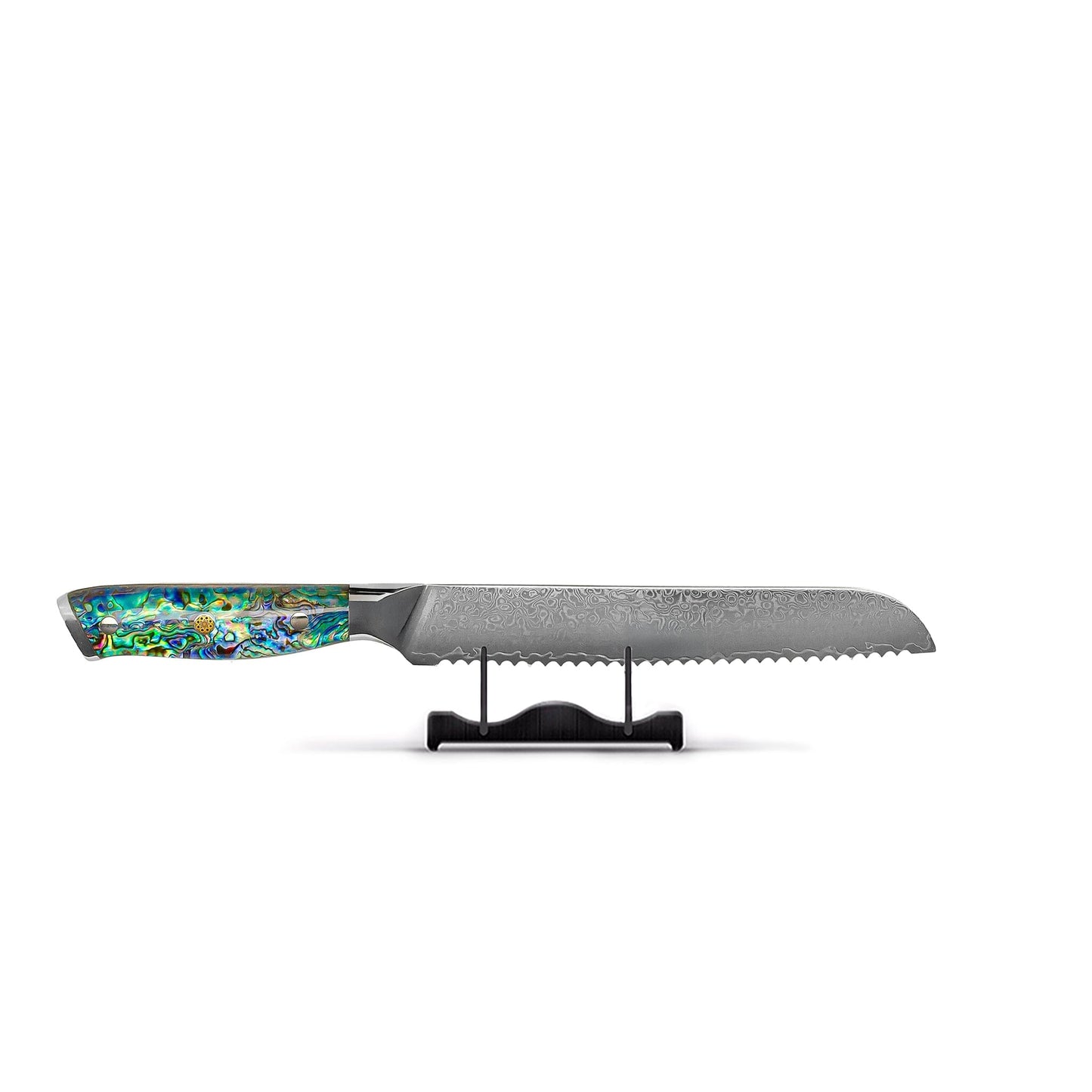 Shinrai Knives - Parelmoer Jewels 5-delige Messenset + Messenblok Rotate Messenset met blok Shinrai Knives 