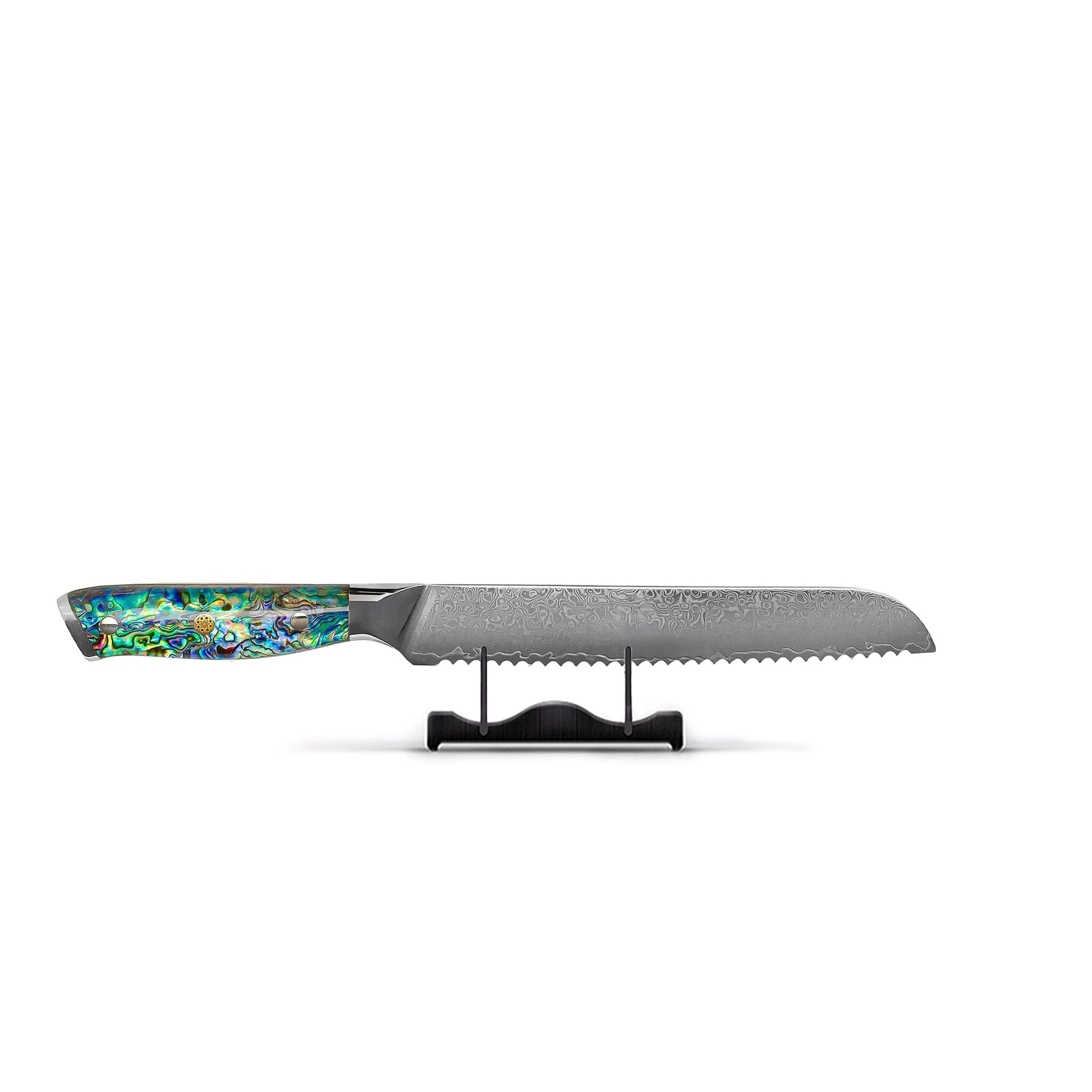 Shinrai Knives - Parelmoer Jewels 5-delige Messenset + Messenblok Rotate Messenset met blok Shinrai Knives 