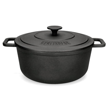 Skottsberg - Cocotte en fonte ronde de 28 cm avec couvercle