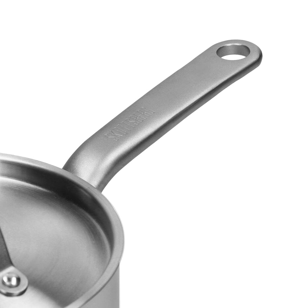 Skottsberg - Stainless Steel Steelpan 18 cm met deksel Steelpan Skottsberg 