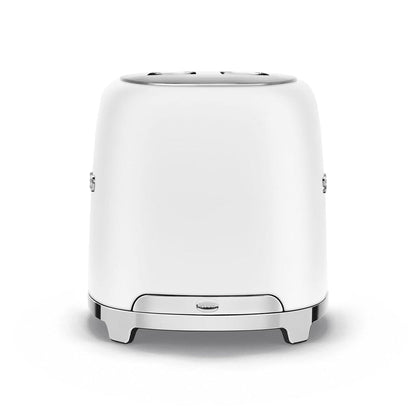Smeg - Broodroosters | Mat Wit | Jaren 50 | Toaster 2x2 Broodrooster Smeg 