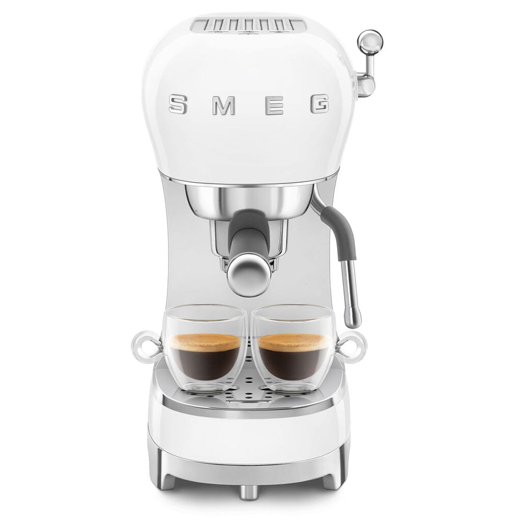 Smeg - Espressomachine | Wit | Jaren 50 | Handmatige espressomachine Handmatige Espressomachine Smeg 