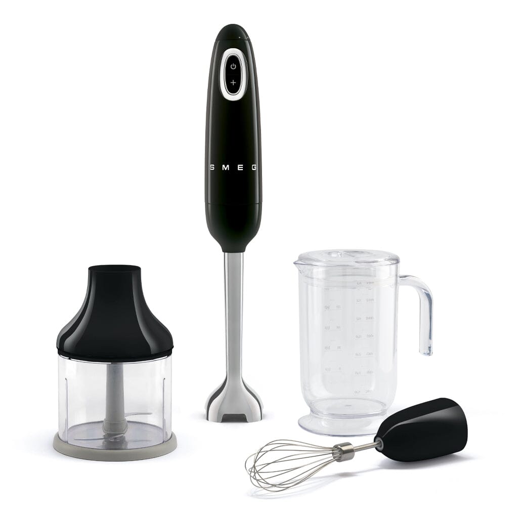 Smeg - Staafmixer | Zwart | Jaren 50 | Staafmixer met accessoires Staafmixer Smeg 