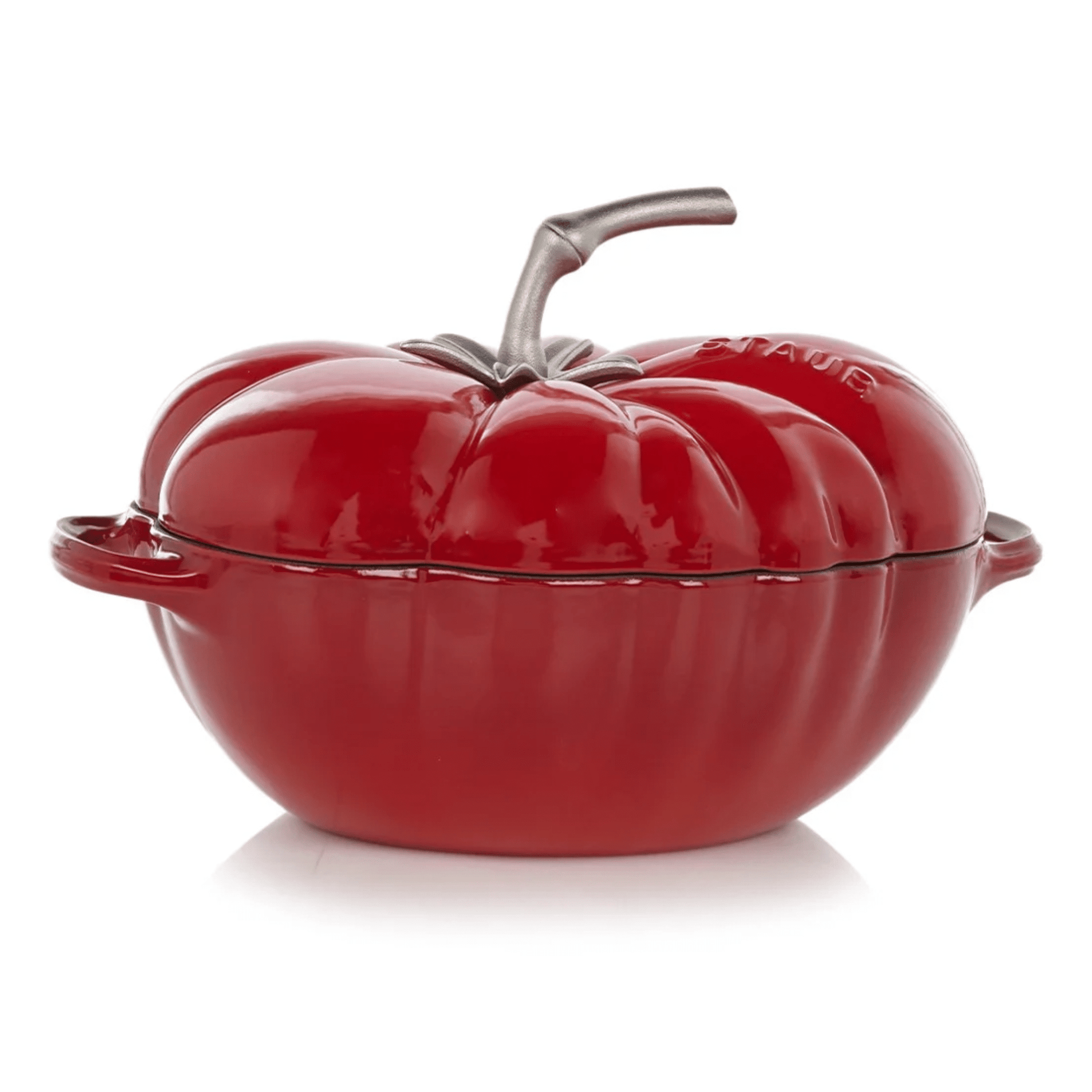 Staub - Braadpan Tomaat - Kersenrood - 25 cm Braadpan Staub 