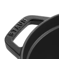 Staub - Lage Cocotte 28 cm Zwart Braadpan Staub 