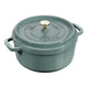 Staub - Runde Cocotte 24 cm - Eukalyptus
