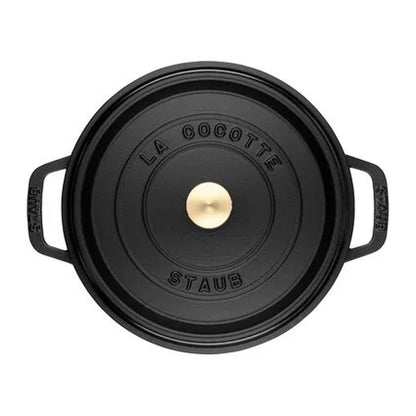 Staub - Ronde cocotte 26 cm - zwart Staub 