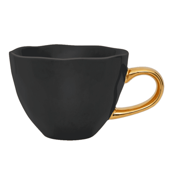 Culture de la nature en milieu urbain - Bonjour - Mug cappuccino - Culture de la nature en milieu urbain noir