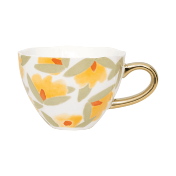Culture de la nature en ville - Bonjour - Mug cappuccino - Hémérocalle Culture de la nature en ville